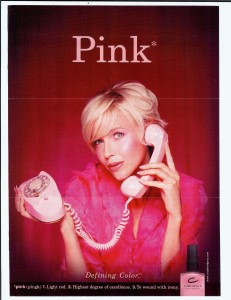 CREATIVE NAIL POLISH National Ad Campaign "Pink"