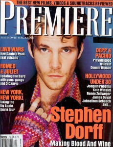 Stephen Dorff "Premiere" Cover