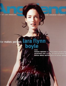 Lara Flynn Boyle "Angeleno" cover