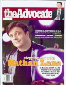 Nathan Lane "Advocate" Cover